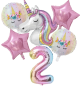 Preview: 1Set Einhorn Party Dekoration 02